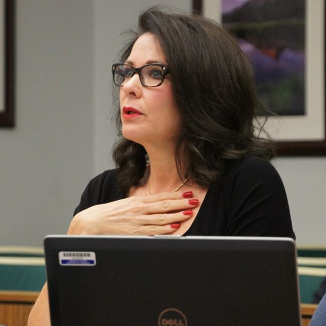 Prosecutor Christine Bannon dropped the attempted murder charge. Photo by Eva