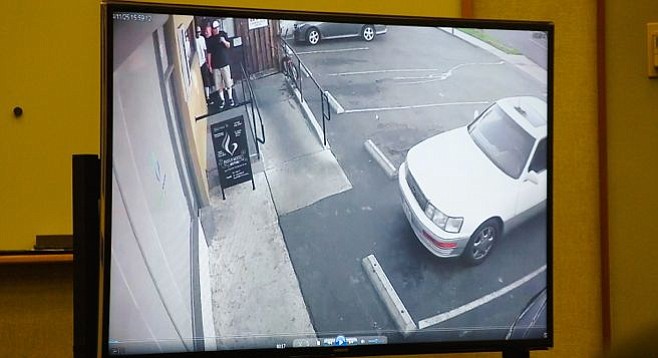 The prosecutor claims she has surveillance video from several angles. Evidence