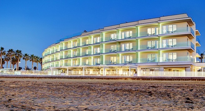 Pier South hotel in Imperial Beach (one-bedroom oceanfront suite, $359/night)