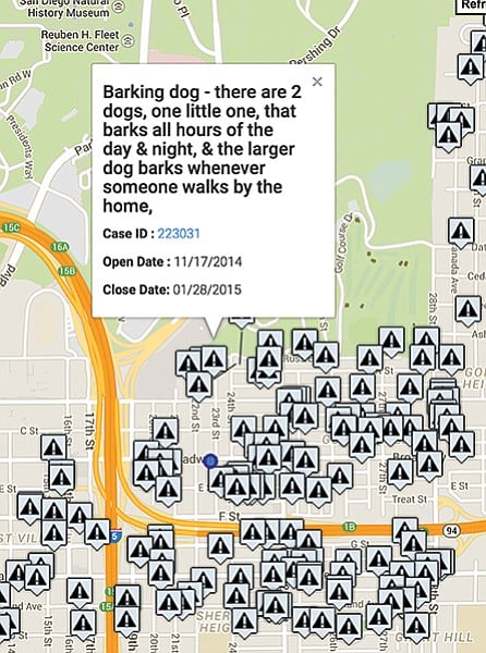 Go to the OpenSDS map to find out what makes the neighbors livid.