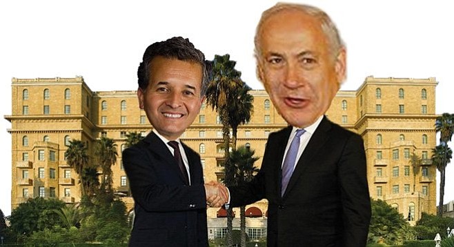 Juan Vargas and Benjamin Netanyahu