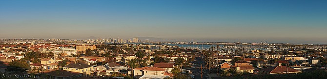 San Diego Sunset Cityscape