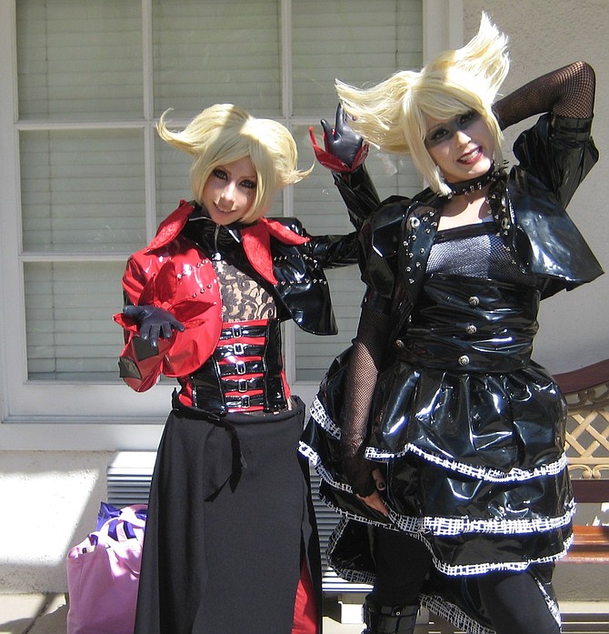 They are potraying the Arlequin band.