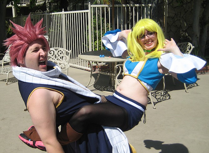 Natsu and Lucy from Fairy Tail