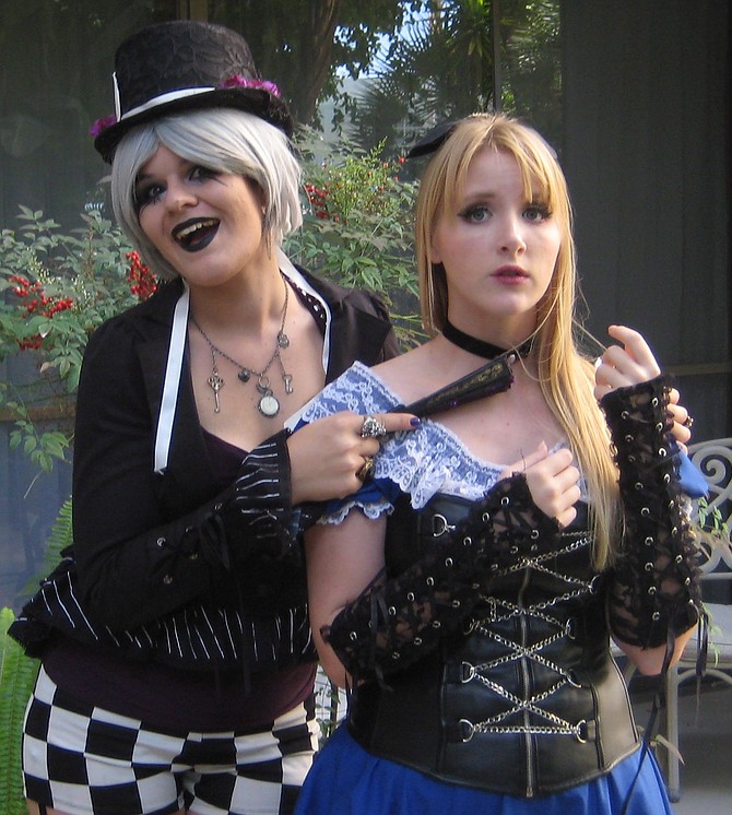 Mad Hatter and Alice