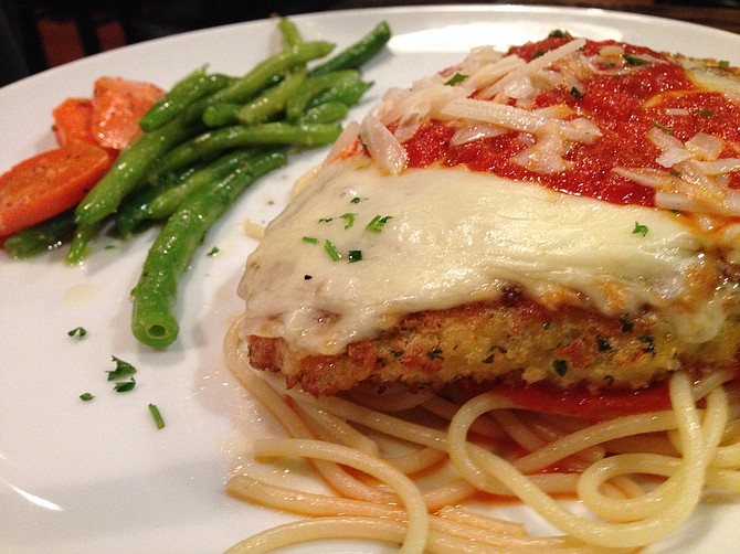 Could it be anything but chicken parmigiana?