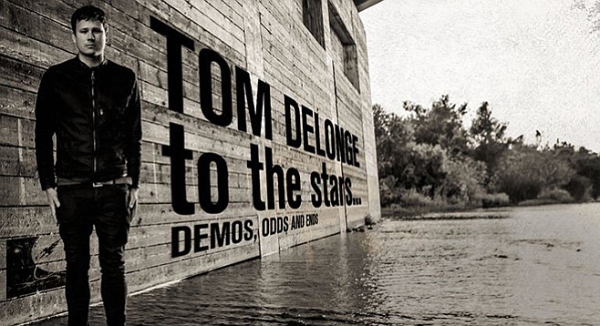 Former Blink 182 singer/guitarist Tom DeLonge will clean out his hard drive for his new odds and ends record, due to drop April 21. 