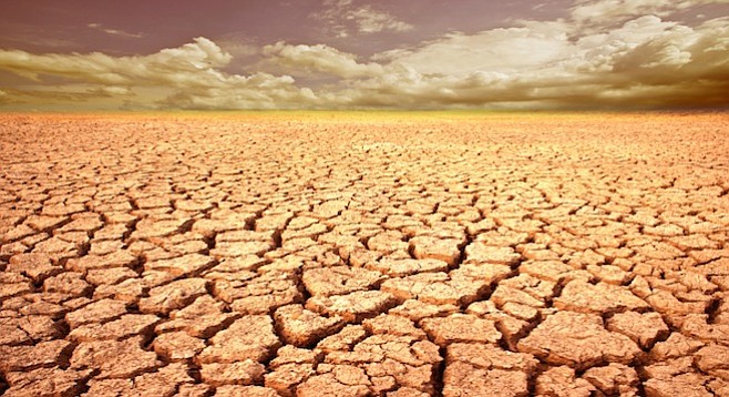 California in five years? Good chance of such a drought.