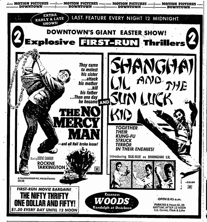 Kung Fu Easter! Chicago Tribune, March 30, 1975.