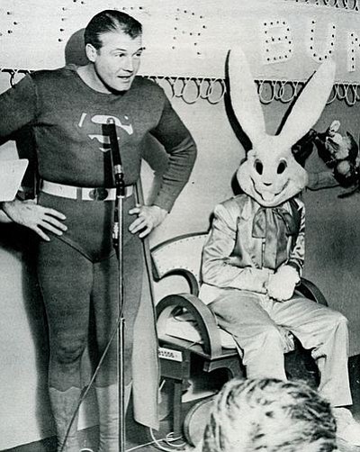 George Reeves auditioning for a part in Donnie Darko.