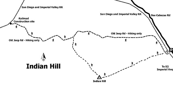 Map to Indian Hill