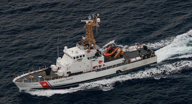 Coast Guard Cutter EDISTO operates from Southern California to Central America.