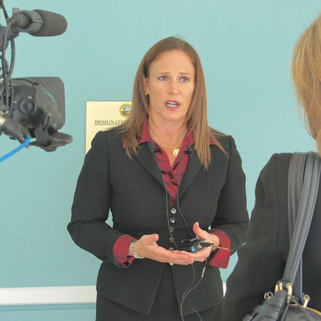 Prosecutor Tracy Prior expects trial to begin next month, May 2015. Photo by Eva
