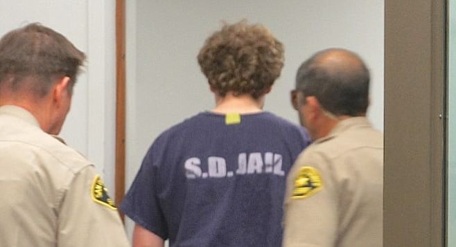 A judge ordered news media to not show the face of defendant Jack Doshay on April 9, 2015.