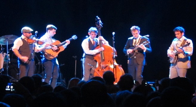 Roots-rock combo the Punch Brothers appeal to NPR and Pitchfork crowd...