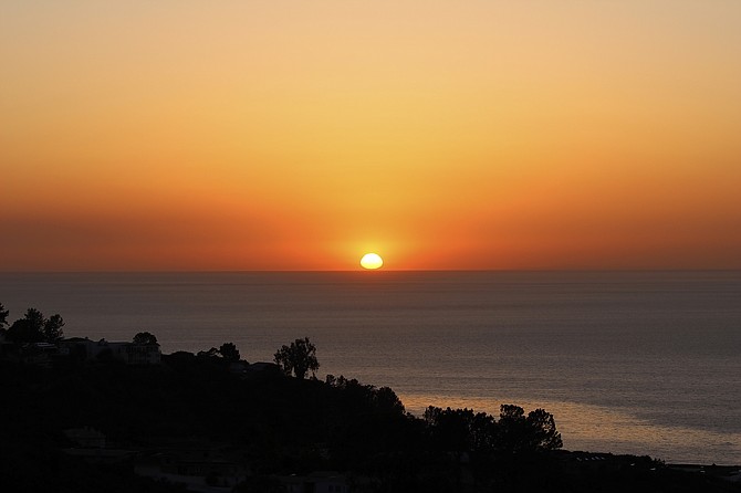 Sunset in La Jolla