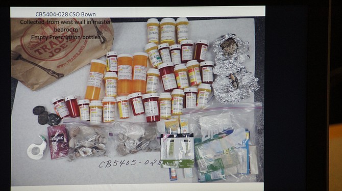 Prosecutor wants the next jury to know about Julie's drug use. Evidence photo.