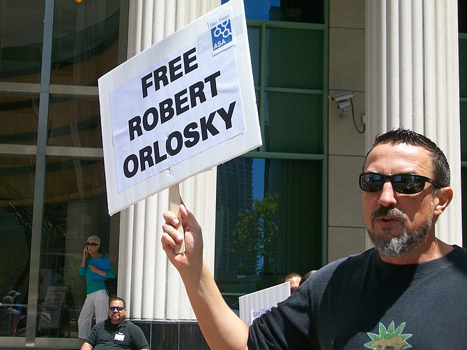 Orlosky supporter rallies support.