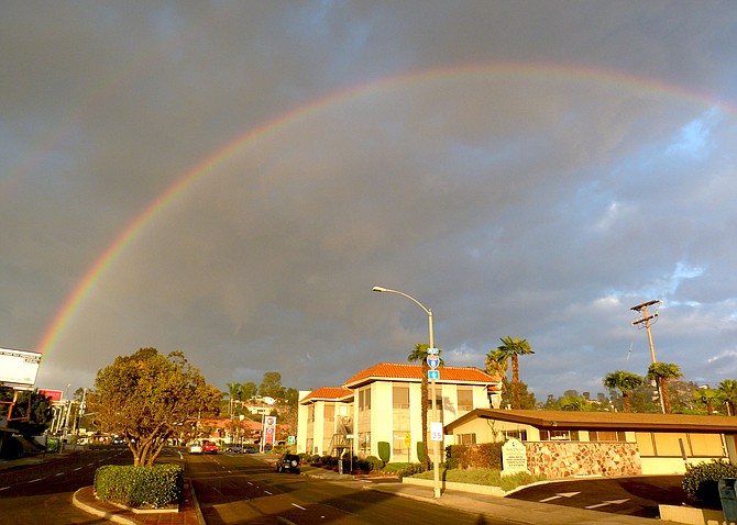 Rainbow over La Mesa