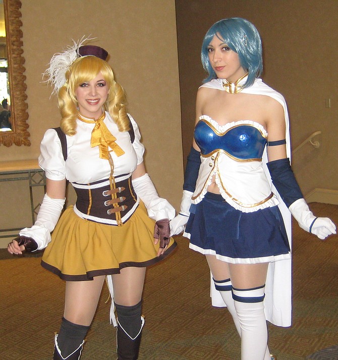 Mami Tomoe and Sayaka Miki from Madoka Magica