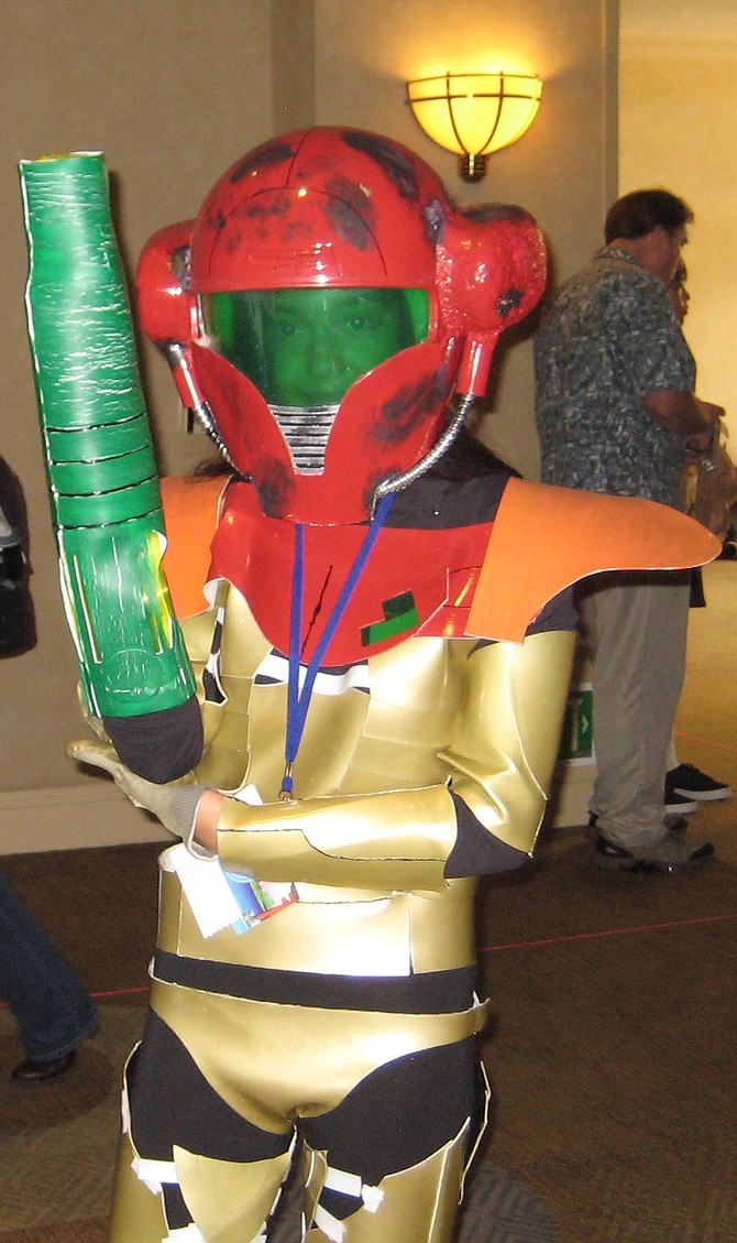 Samus from Metroid video game