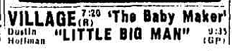 Obviously the artful programming work of a strict Freudian deep in the throes of Koro syndrome. Chicago Tribune, August 11, 1971.