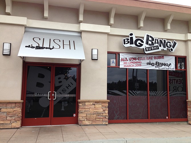 Big Bang! formerly known as Love Boat Sushi.