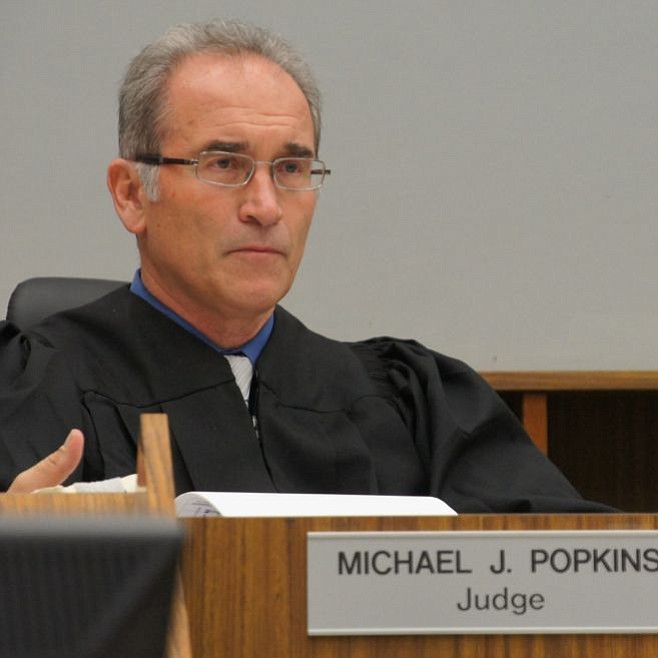 Judge Michael Popkins was impressed with victims' statements. Photo by Eva