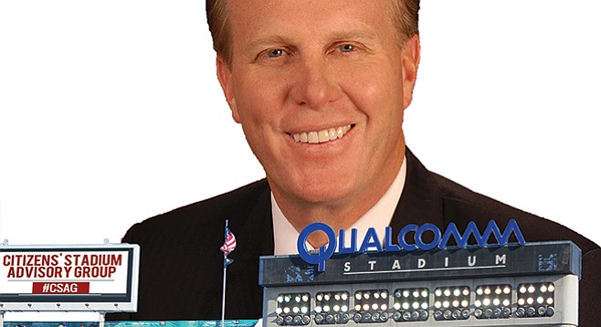 Mayor Kevin Faulconer’s stadium task force hasn’t yet paid its own Qualcomm bills.