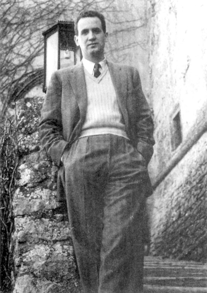 The author, Bill Murray, in Italy, 1948. "Janet was commenting on my writing in letters to my mother, that she was encouraging in notes to me. So in that sense, she was what a father should be to a son."