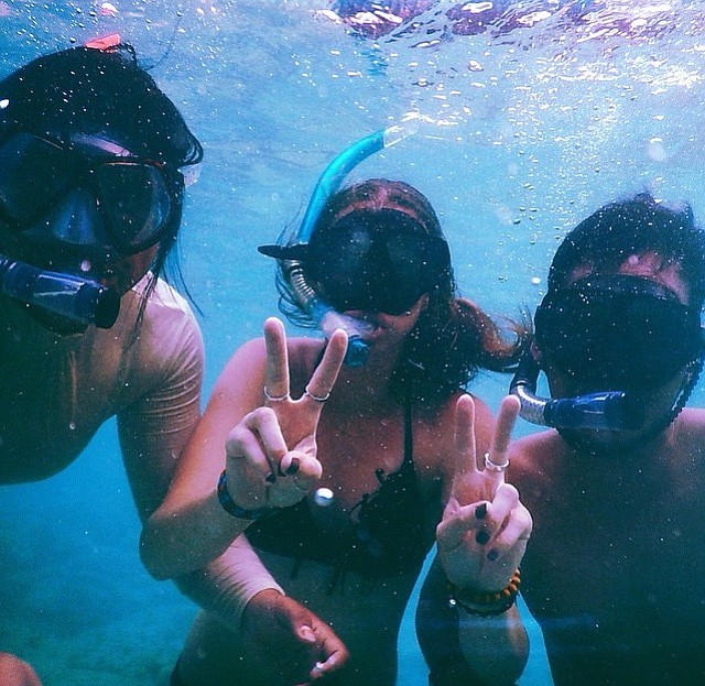 Snorkeling with the Locals from Sabang, Indonesia. 