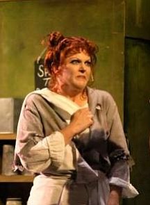 Melinda Gilb as Mrs. Lovet in "Sweeney Todd" at Starlight Theatre. Craig Noel Award for best lead actress in a musical.