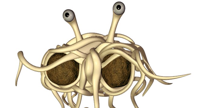 Him and His Noodly Appendages