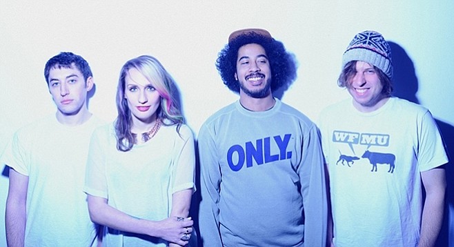 Brainy indie band Speedy Ortiz brings their new Foil Deer to Soda Bar on Tuesday.