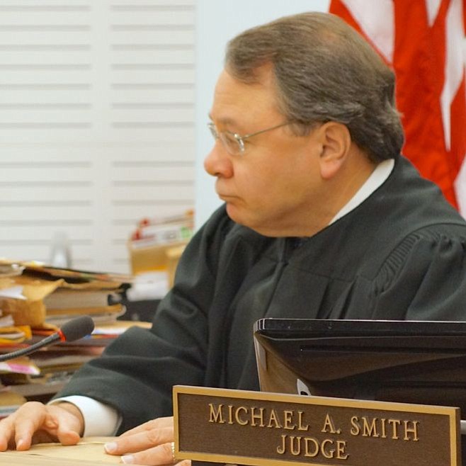 Hon. Judge Michael Smith. Photo by Weatherston
