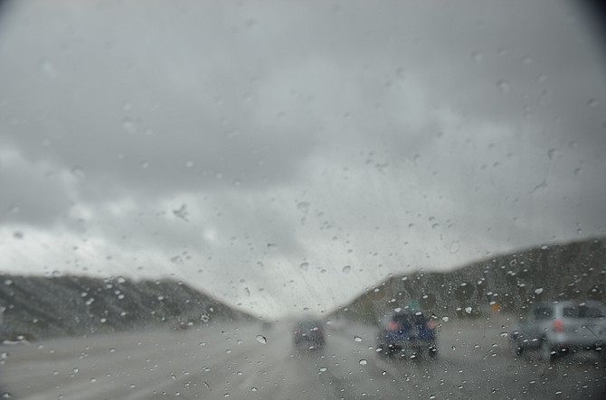 Rain storm in San Diego