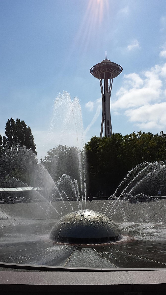 A sunny day in the park, Seattle