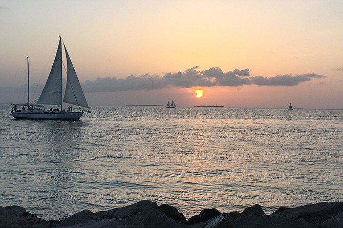 Sunset off Key West FL