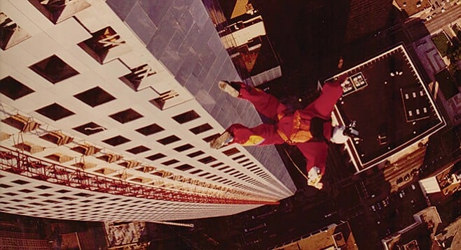 Sunshine Superman: If you build it, they will jump.