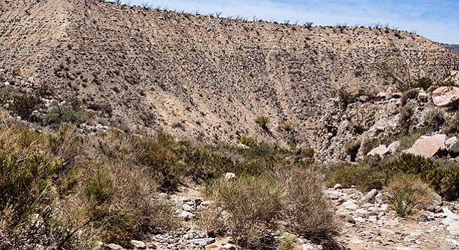 The top of Jackass Flat was once home to Cahuilla Indians.