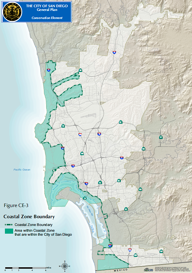 The City of San Diego's coastal zone