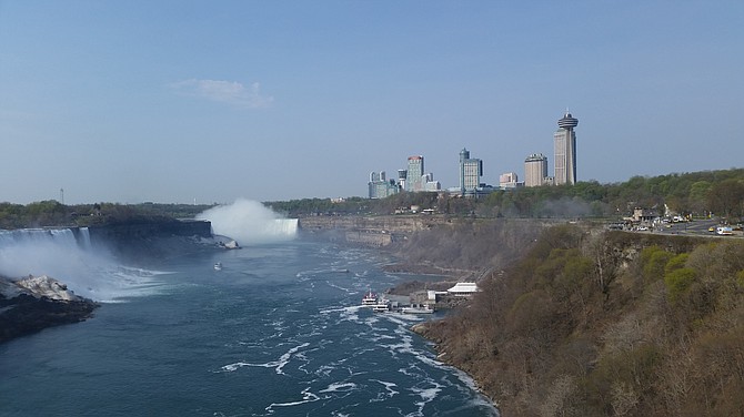 Niagara Falls Ontario Canada, May 2015 Visited one great landmarks in nature and the city.