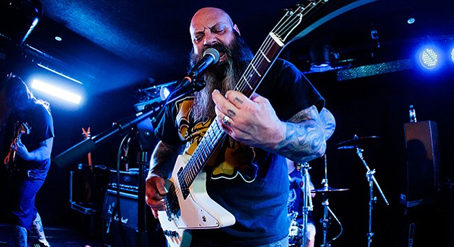 From New Orleans, sludge-metal band Crowbar takes the stage at Til-Two on Thursday.