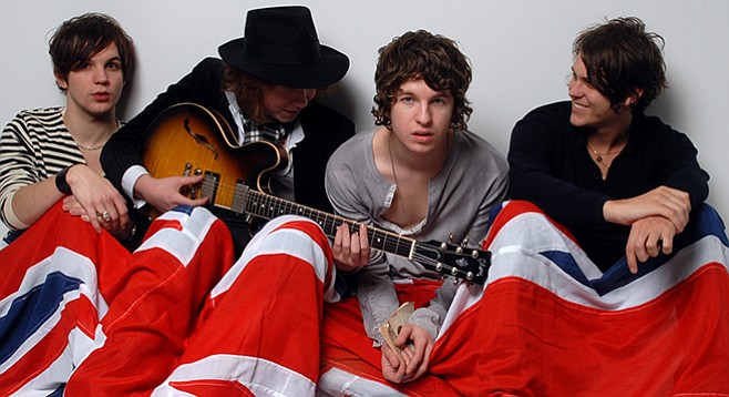 Britpop band the Kooks visit House of Blues on Tues.