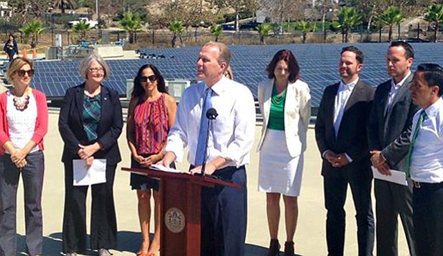 Mayor Faulconer lays out his plan at a September 2014 press conference