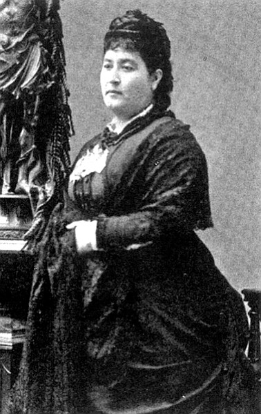 María Ampara Ruiz de Burton visited the Lincolns in D.C.