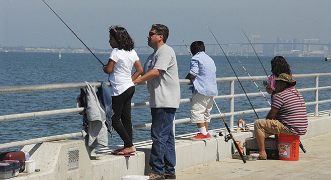 Family Fishing Tournament on San Diego Bay this Sunday