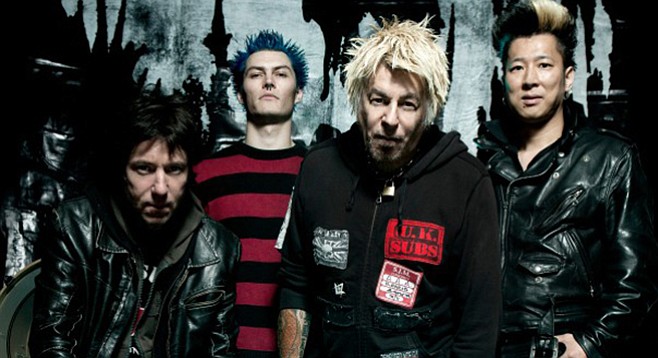 First-wave Brit-punks UK Subs take the stage at Soda Bar Sunday night!