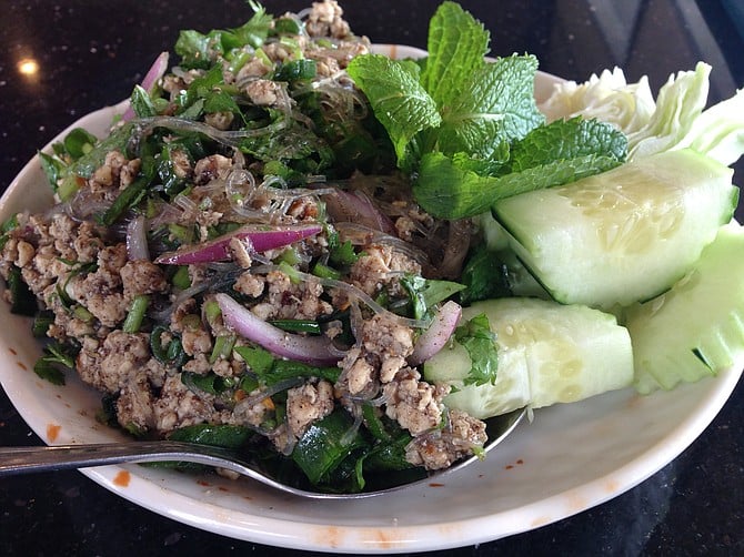 Larb woon sen, the perfect summer lunch