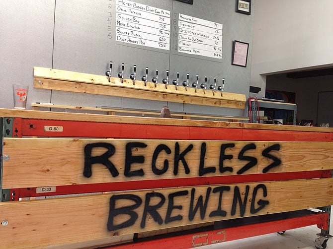 Reckless brewing opens where Wet 'N Reckless left off.
